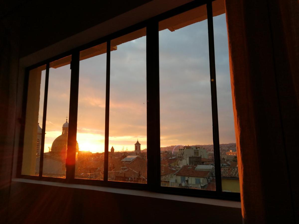 Cocoon Loft - Magnifique Loft Sous Toit, Refait A Neuf, Vues Splendides, Clim, Wifi Leilighet Nice Eksteriør bilde